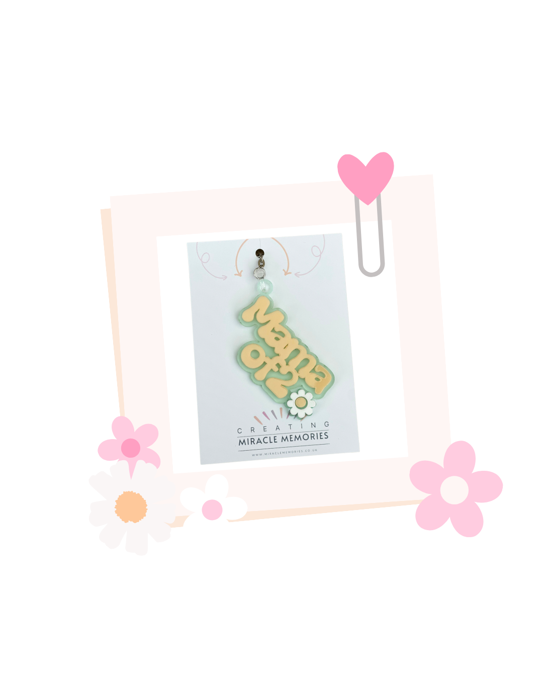 'Mama of' keyring