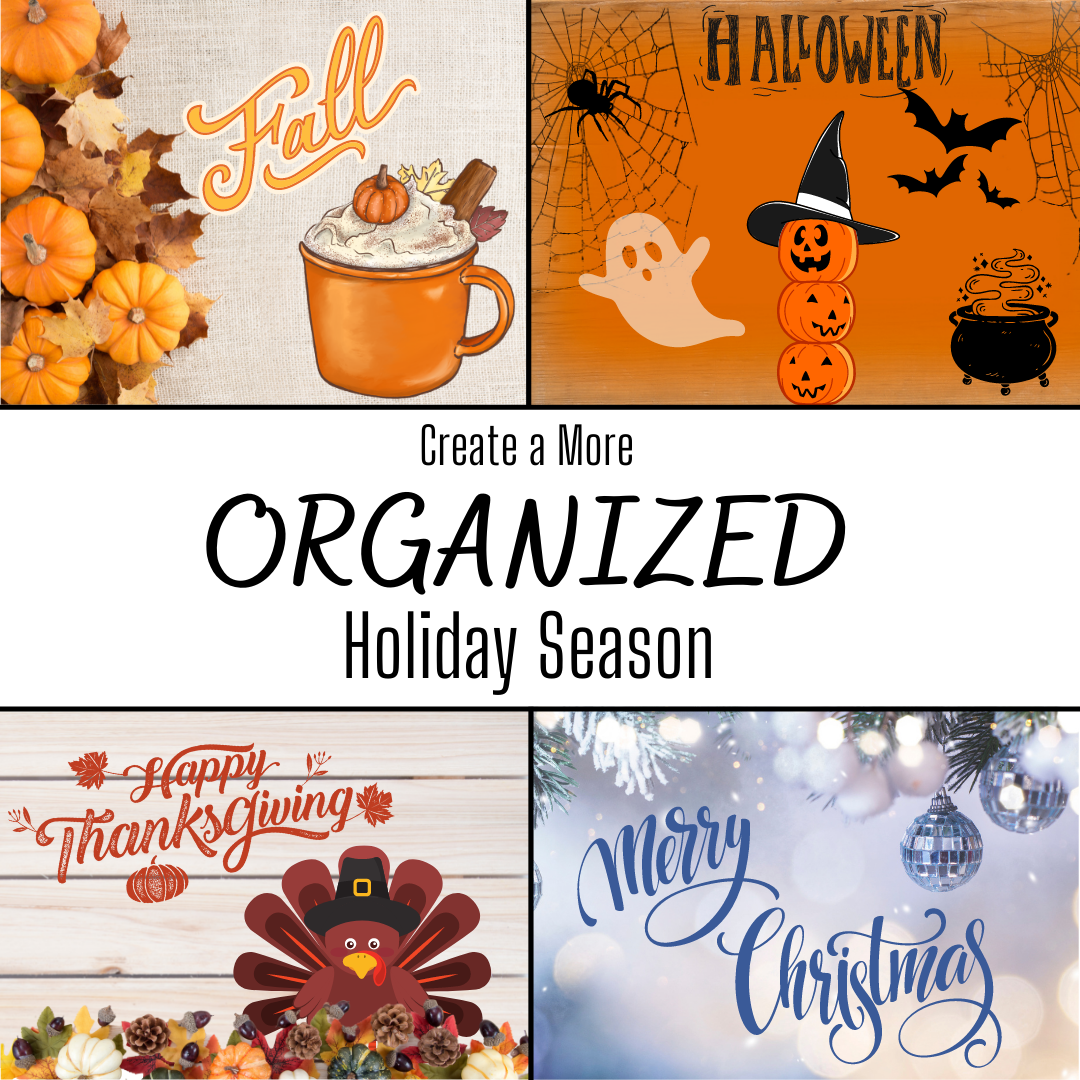 Holiday Planner Bundle (Halloween, Thanksgiving, Christmas, New Years)