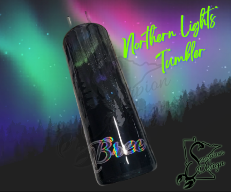 Northern Lights Tumbler
