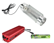 Maxibright Duo 600W Coolshade 6" kit