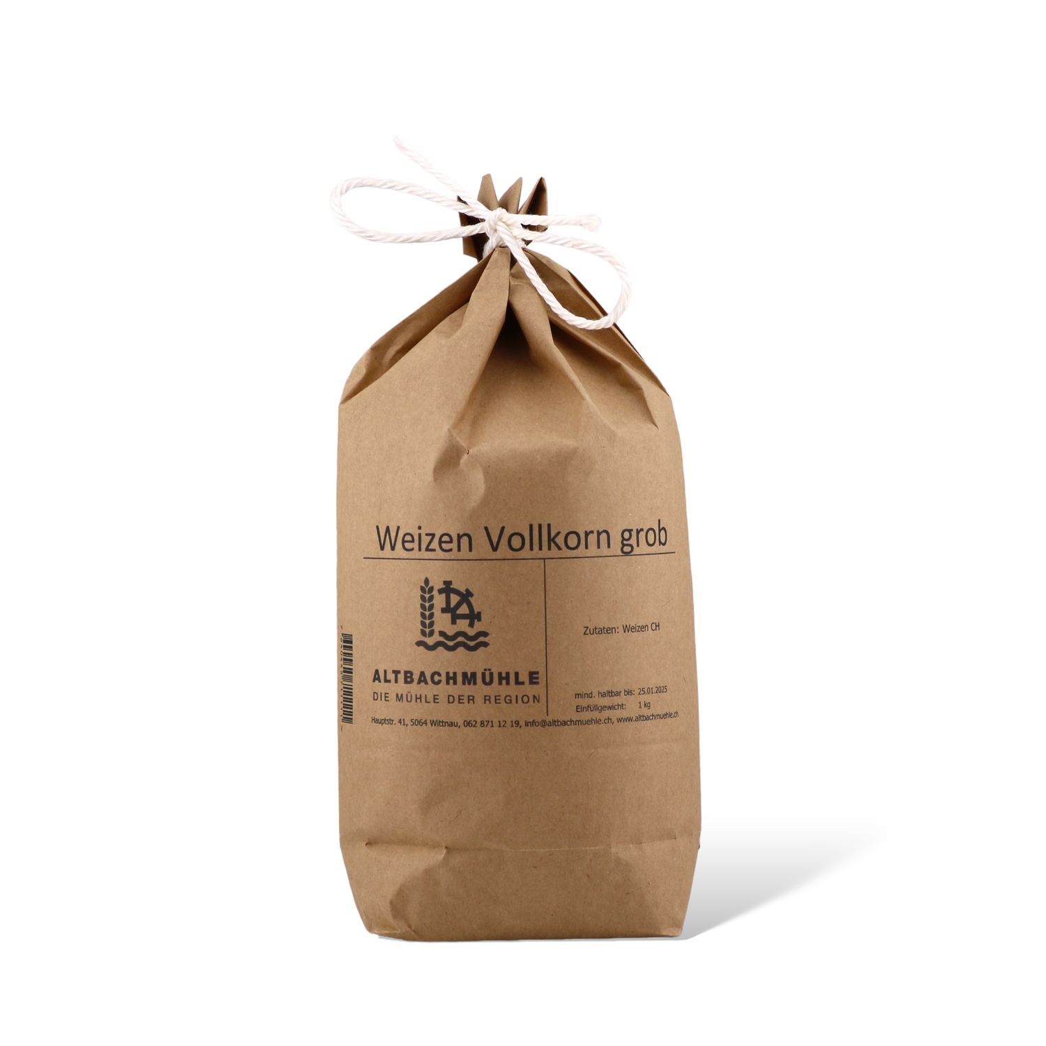 Coarse wholemeal wheat