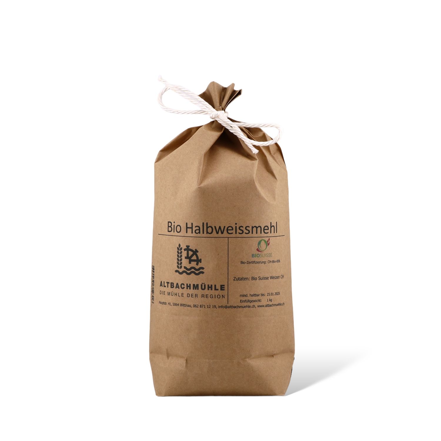 Half-white flour BioSuisse Type 700