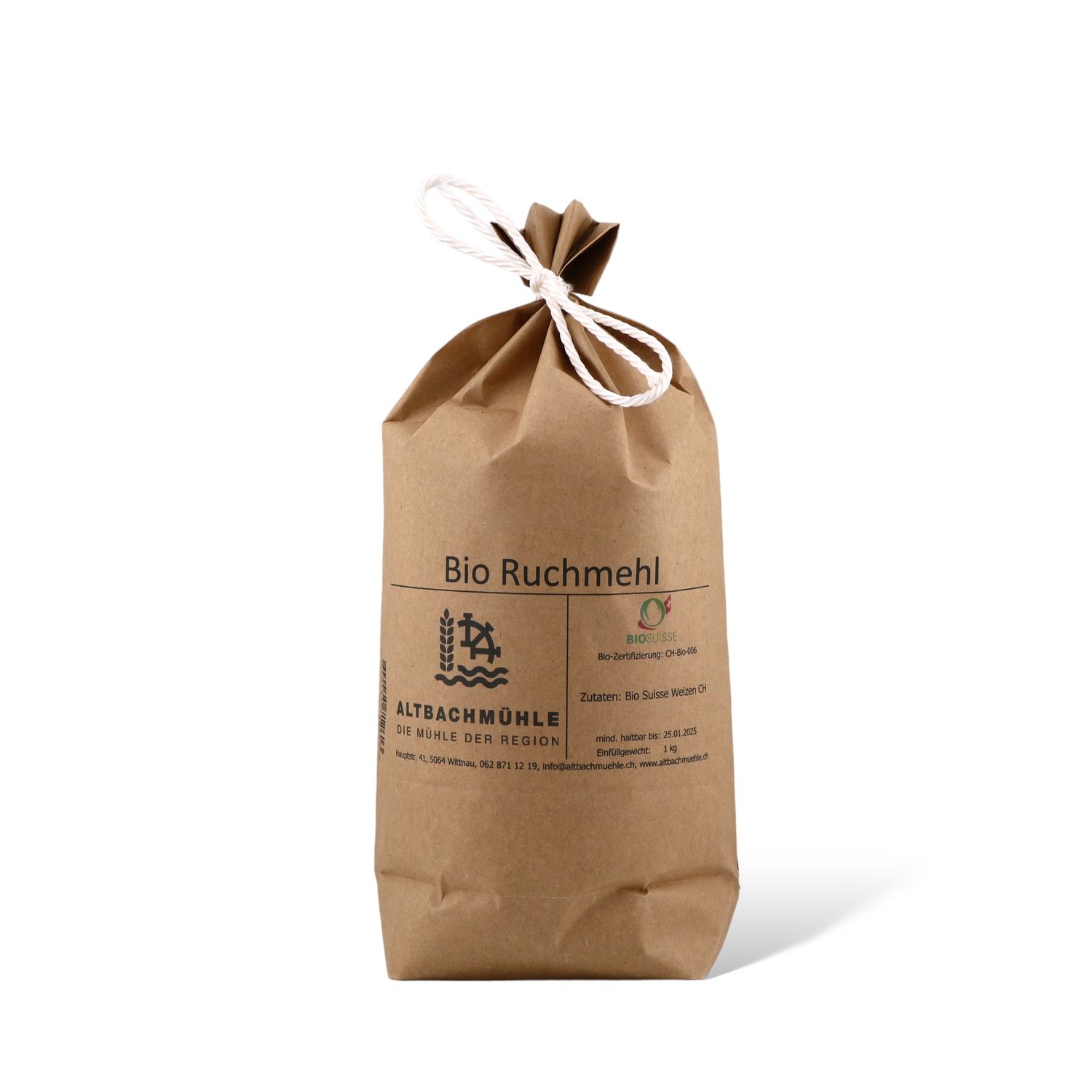 Dark flour BioSuisse Type 1050