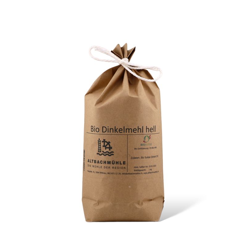 Light spelt flour BioSuisse Type 700
