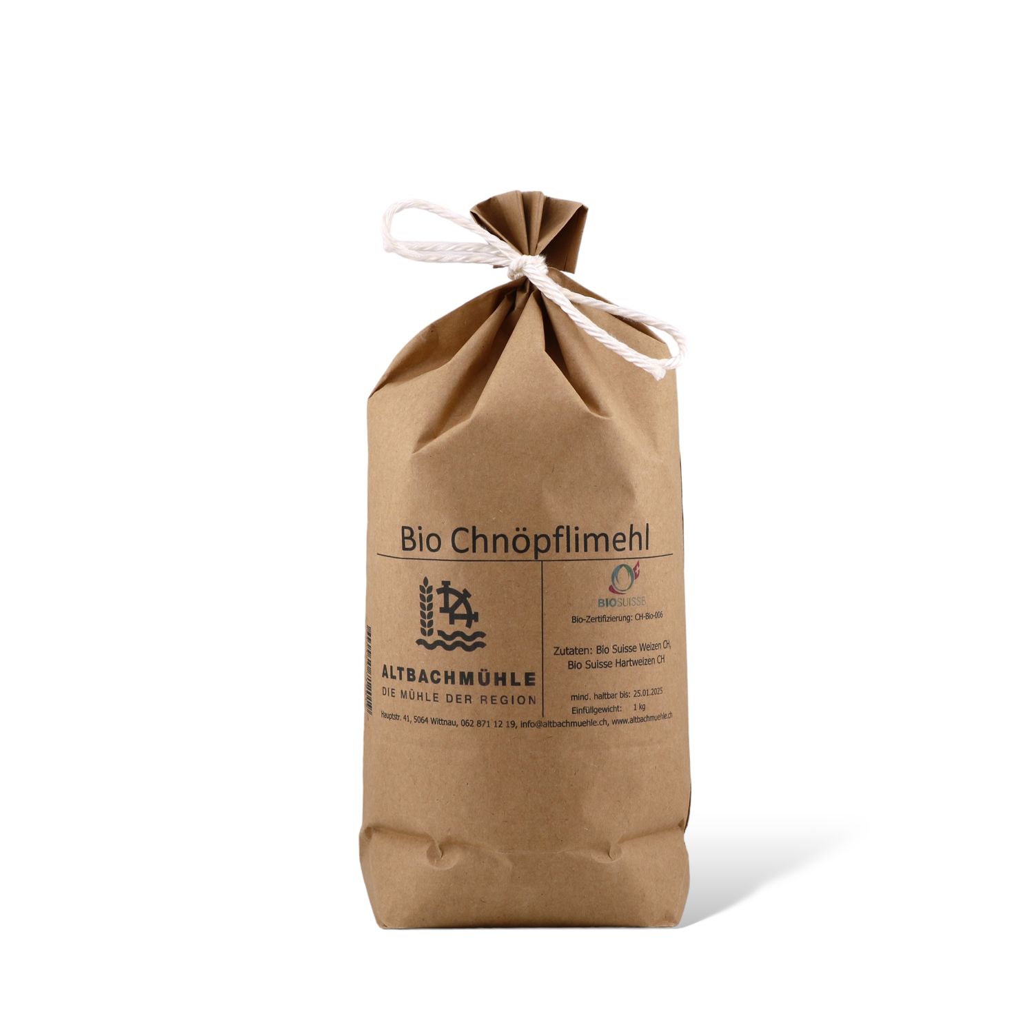 Spätzle flour BioSuisse