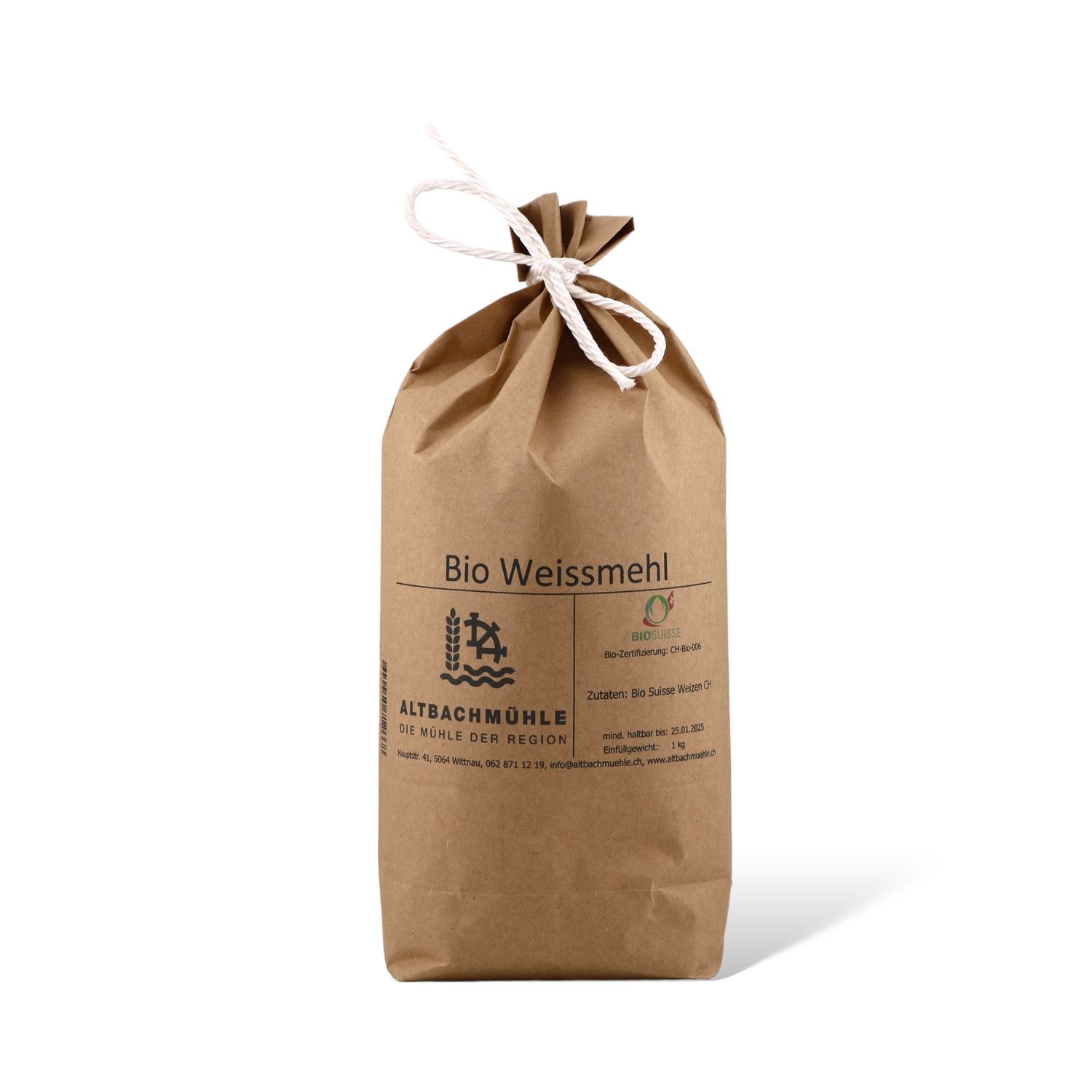 White flour BioSuisse Type 430