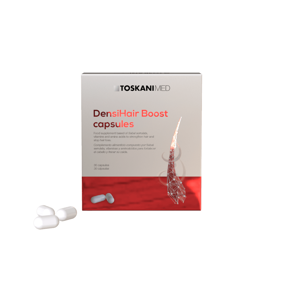 Toskani DensiHair Boost Capsules Toskani DensiHair Boost Capsules