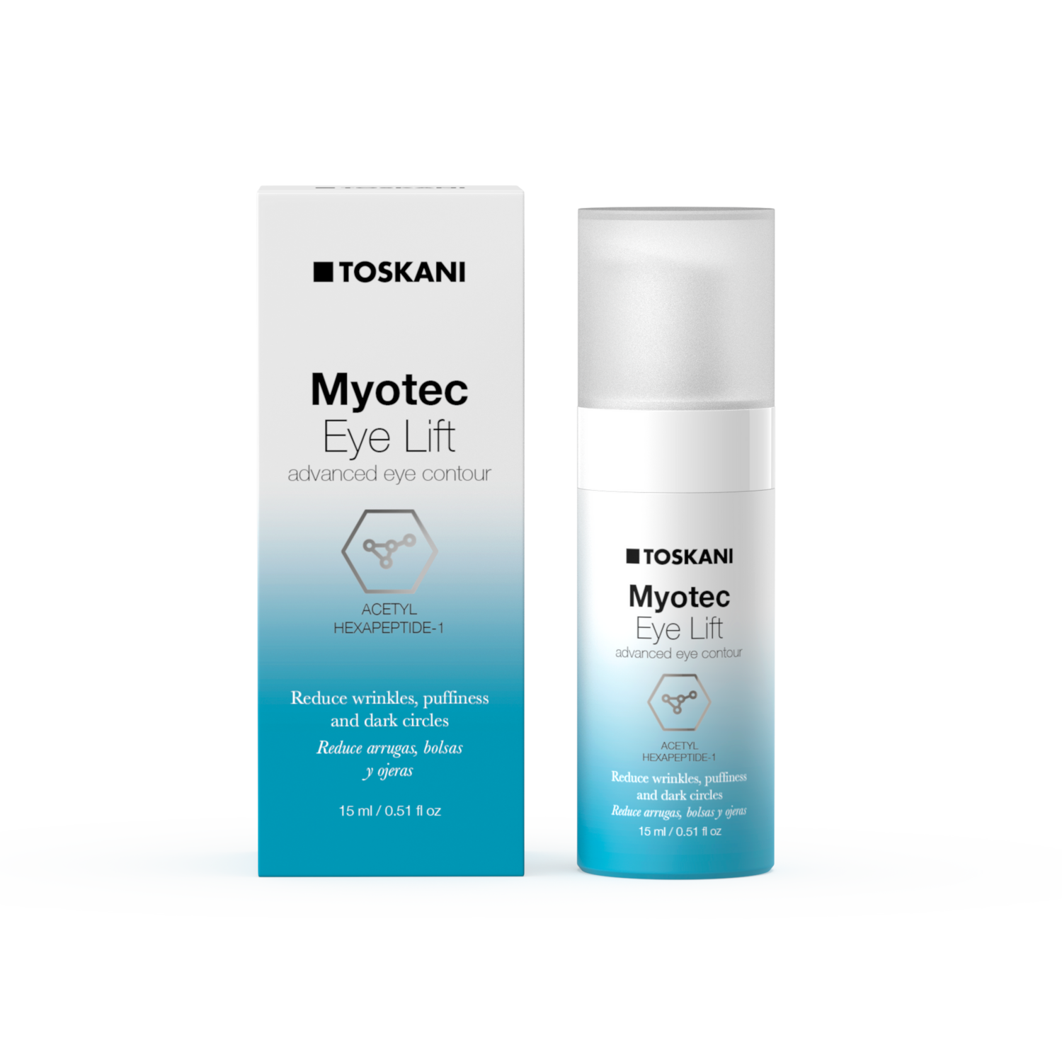 Toskani Myotec Eye Lift advanced eye contour Toskani Myotec Eye Lift advanced eye contour