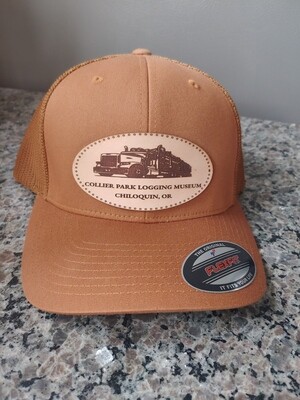 Trucker Cap with Leather Patch