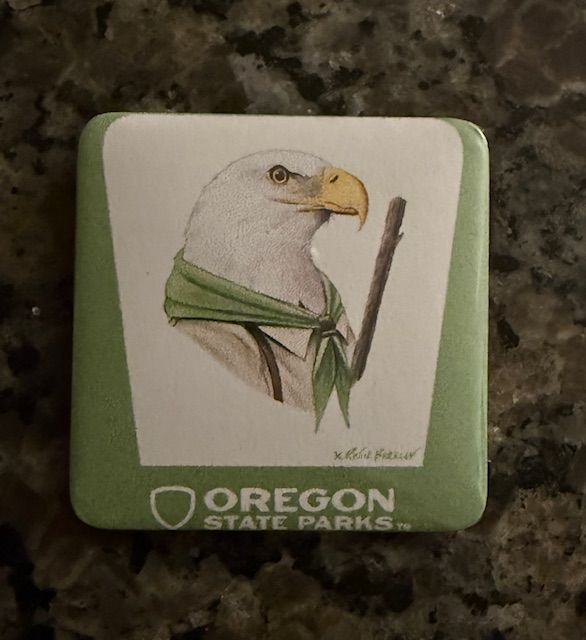 Oregon State Parks Pin Buttons