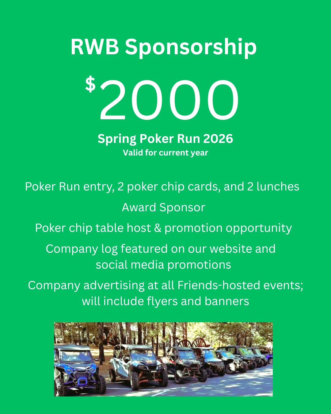 Sponsorship1 - Red, White, and Blue