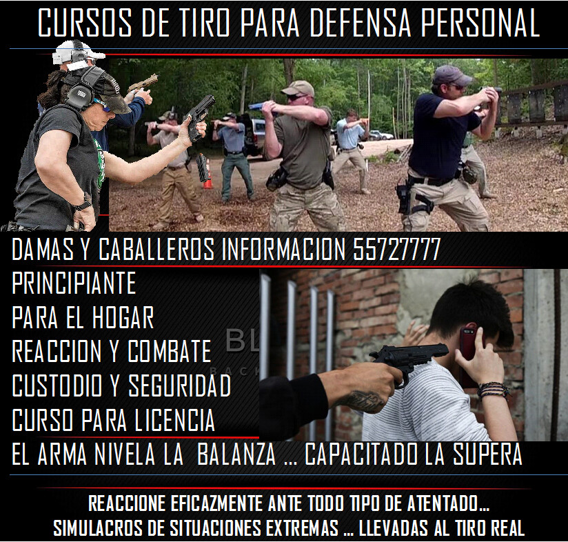 CURSOS DE TIRO TACTICO DEFENSIVO