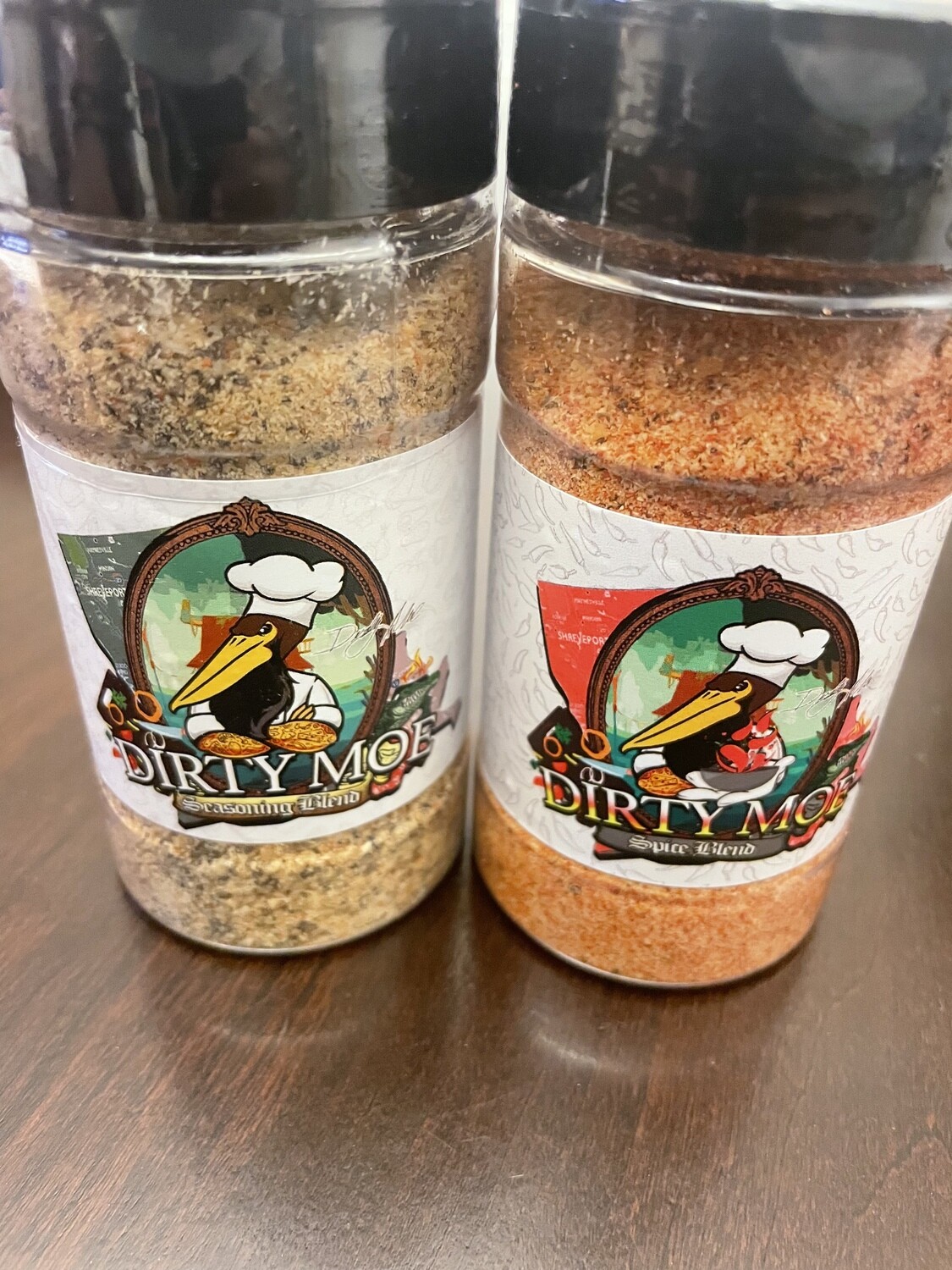 NEW! Dirty Moe Combo Pack (Original Seasoning Blend &amp; Spice Blend)
