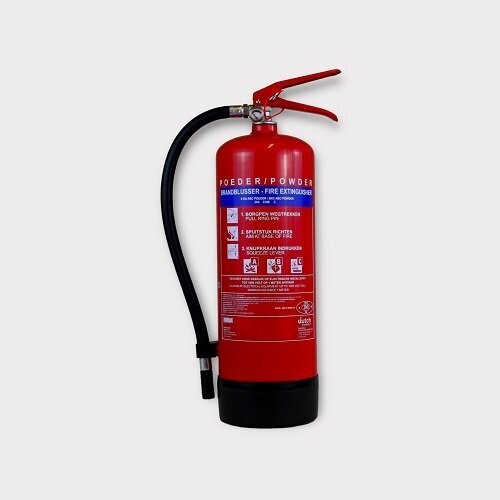 Poederblusser 6 kg brandklasse ABC Poederblusser 6 kg brandklasse ABC