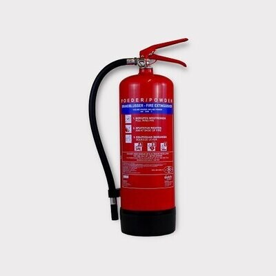 Poederblusser 6 kg brandklasse ABC