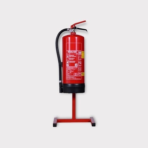 Brandblusserstatief standaard bestemd voor één blusser