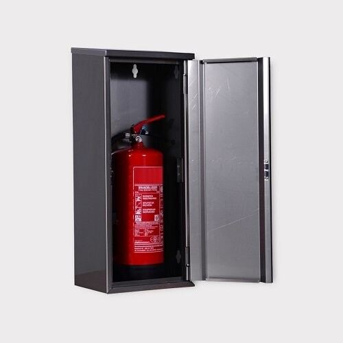 Brandblusserkast RVS B300 × H730 × D220 mm Brandblusserkast RVS B300 × H730 × D220 mm