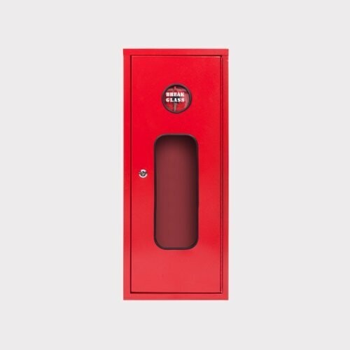 Metalen brandblusserkast RAL 3000 290 x 720 x 240 mm Metalen brandblusserkast RAL 3000 290 x 720 x 240 mm