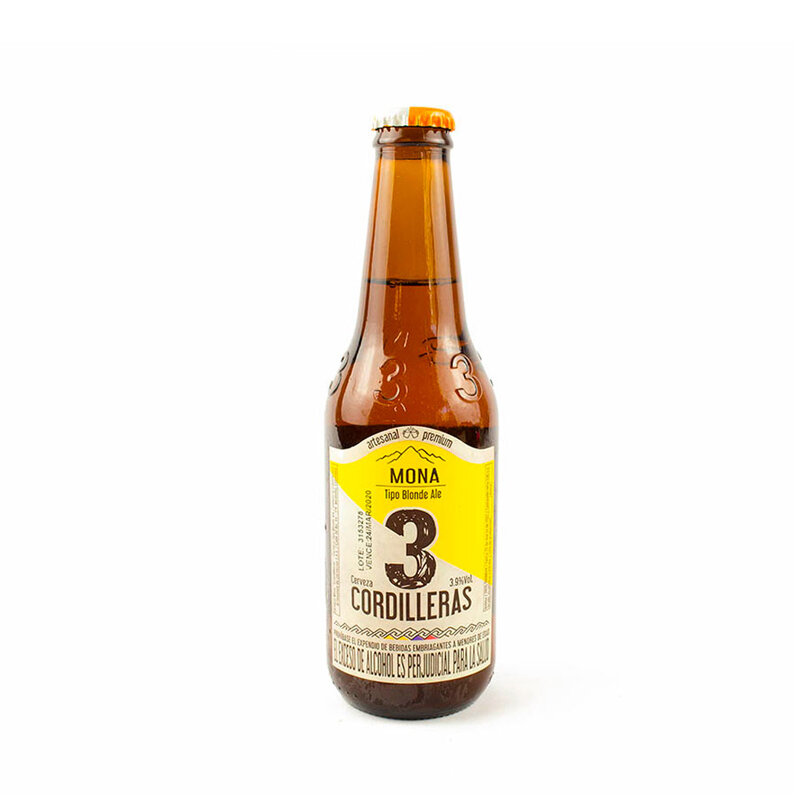 CERVEZA TRES CORDILLERAS 330ML