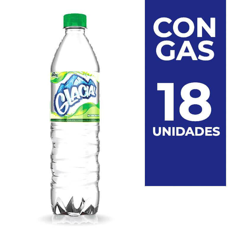 AGUA GLACIAL PET 250X18