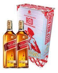 PACK WHISKY RED LABEL 750MLX2