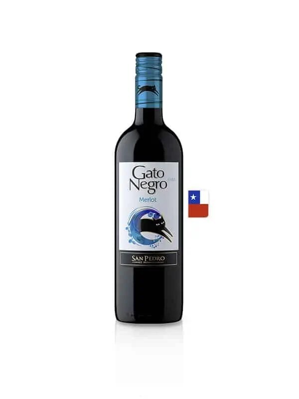 VINO GATO NEGRO MERLOT 750ML