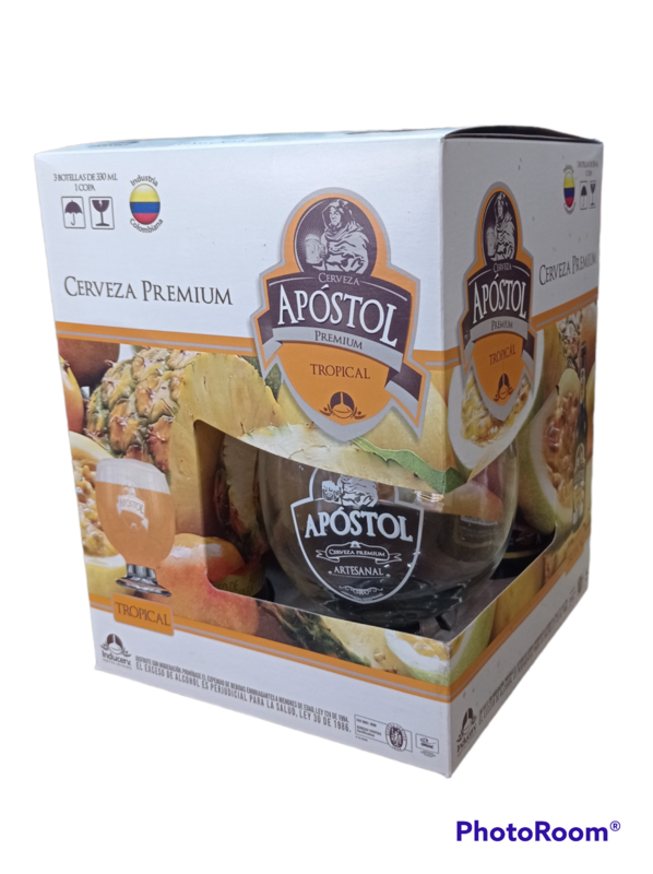 APOSTOL 3+VASO ESTUCHE