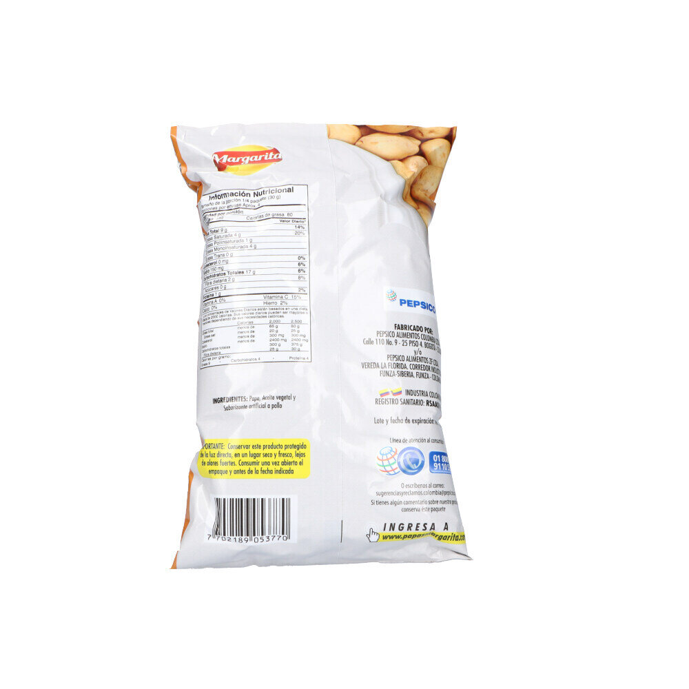 PAPAS DE POLLO GRANDE