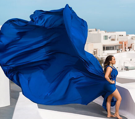 Infinity Flying Dress - Royal Blue