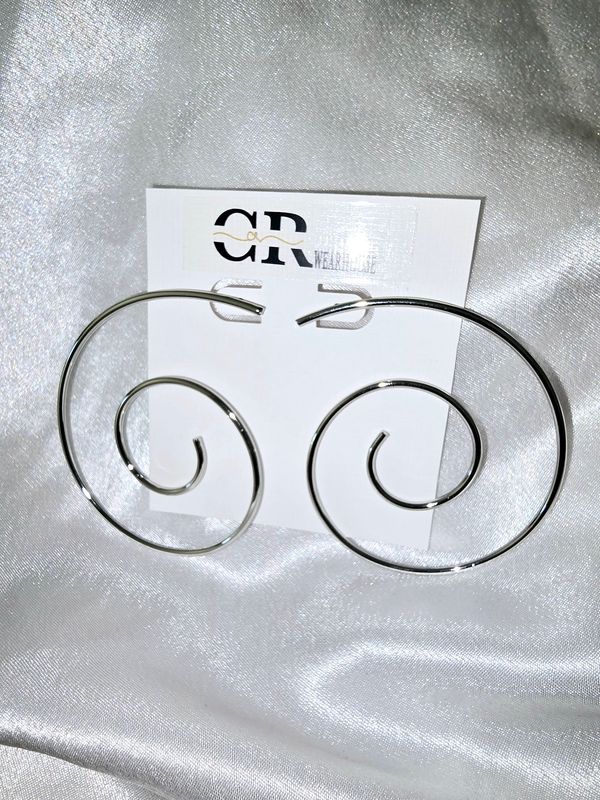 Cammy Earrings - SILVER TONE