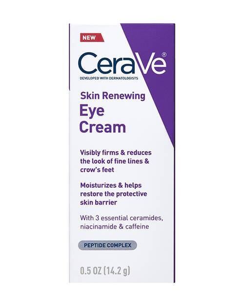 CeraVe Skin Renewing Eye Cream for Wrinkles
