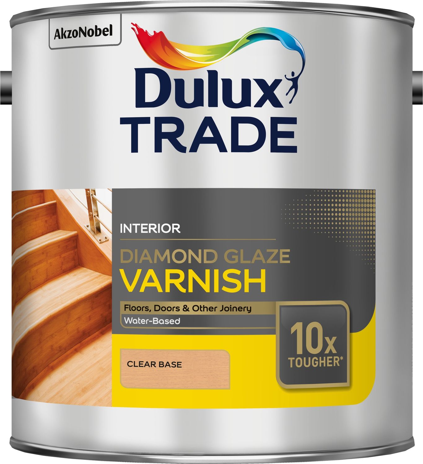 DULUX TRADE DIAMOND GLAZE VARNISH CLEAR BS 2.5L