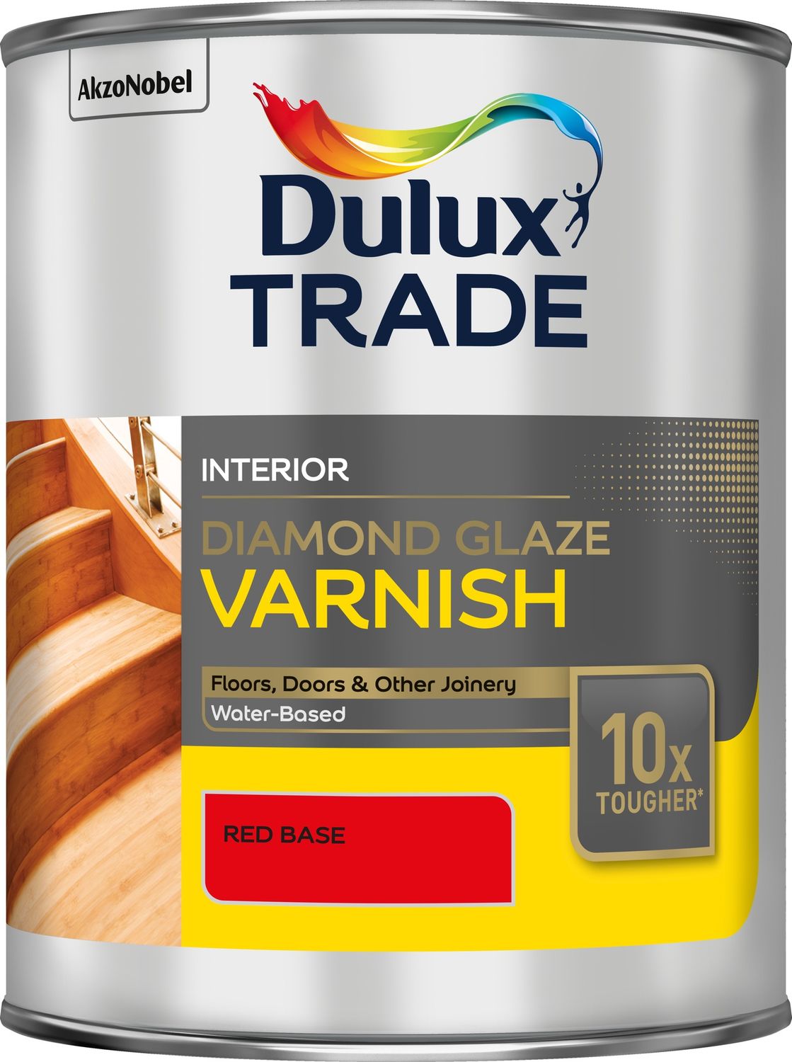 DULUX TRADE DIAMOND GLAZE VARNISH RED BS 1L