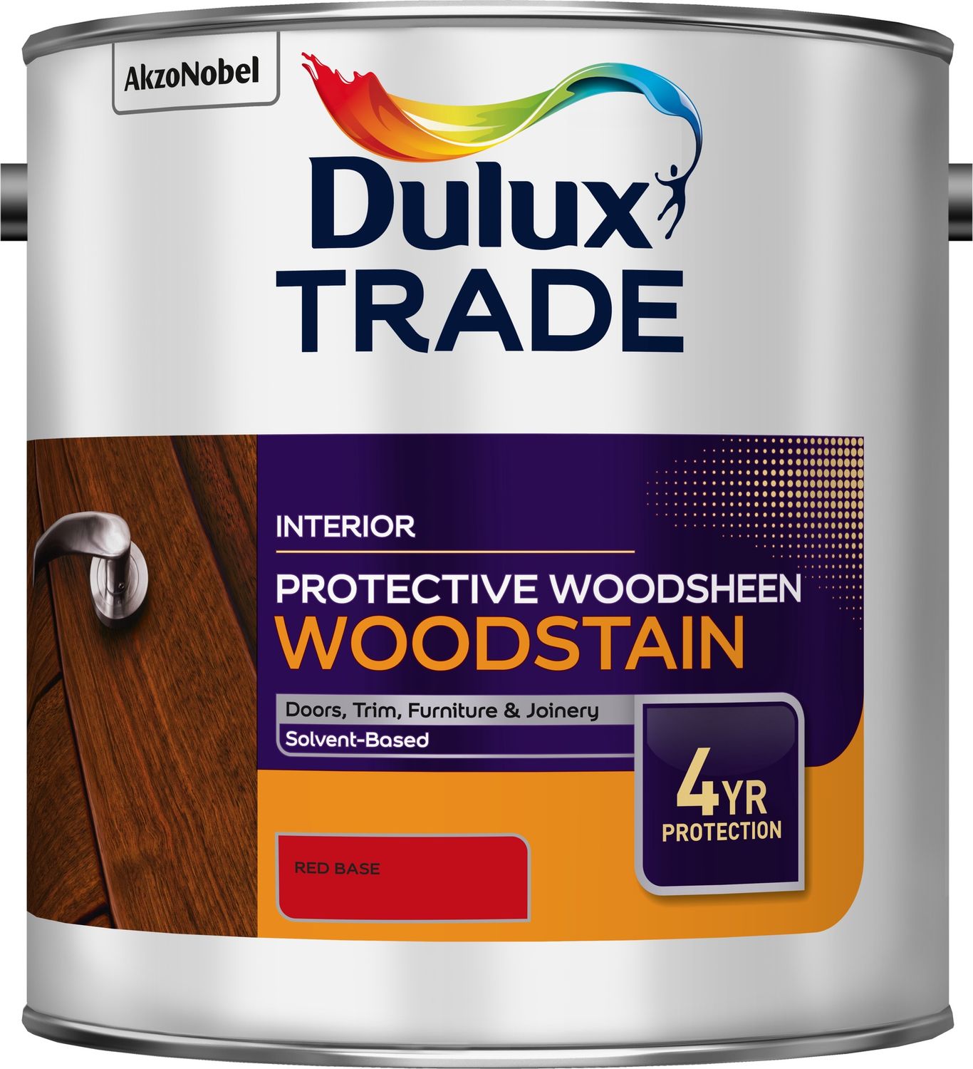 DULUX TRADE PROT WOODSHEEN RED BS 2.5L