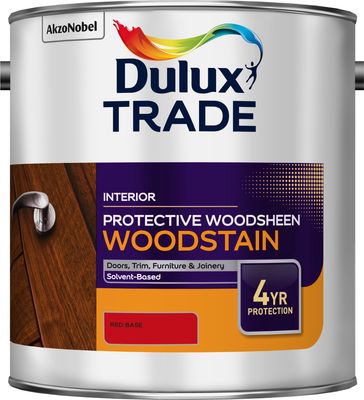 DULUX TRADE PROT WOODSHEEN RED BS 2.5L