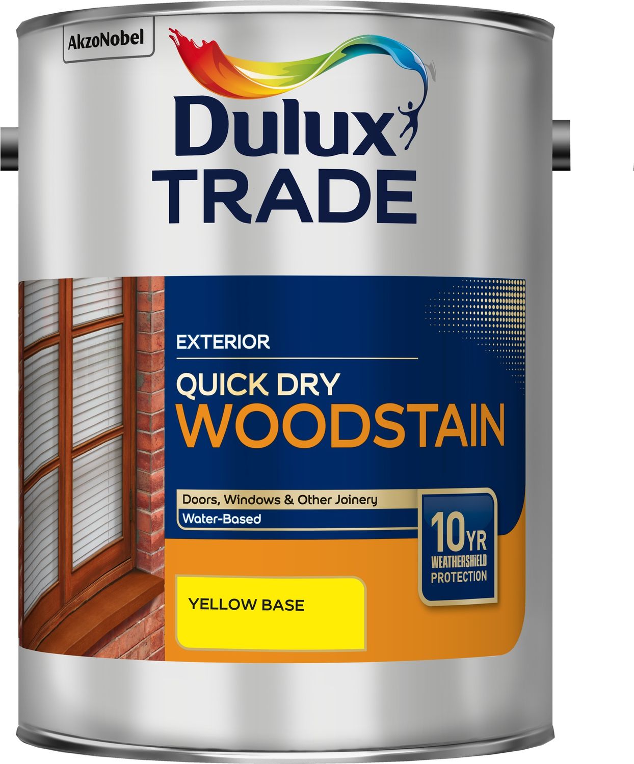 DULUX TRADE QUICK DRY WOODSTAIN YELLOW BS 5L
