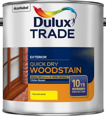 Dulux Trade QD Woodstain Yellow Base 2.5L