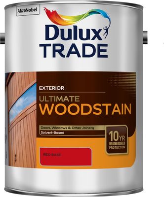 DULUX TRADE ULTIMATE WOODSTAIN RED BS 5L