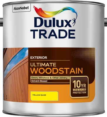 DULUX TRADE ULTIMATE WOODSTAIN YELLOW BS 2.5L