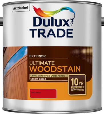 DULUX TRADE ULTIMATE WOODSTAIN RED BS 2.5L