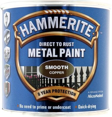 HAMMERITE METAL PAINT SMOOTH COPPER 250ML