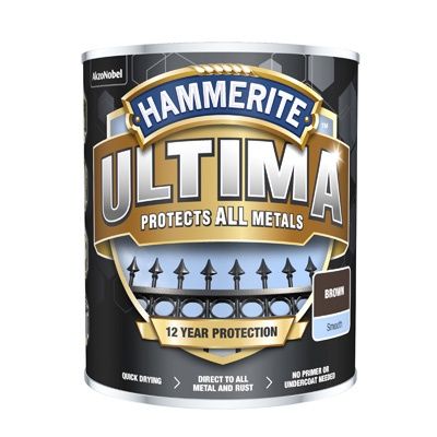 HAMMERITE ULTIMA SMOOTH BROWN 750ML