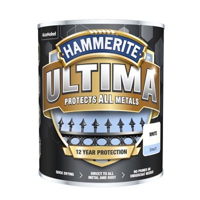 HAMMERITE ULTIMA SMOOTH WHITE 750ML