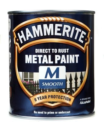 HAMMERITE METAL PAINT SMOOTH MEDIUM BS 750ML