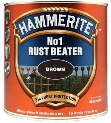 HAMMERITE NO.1 RUST BEATER DARK BROWN 250ML