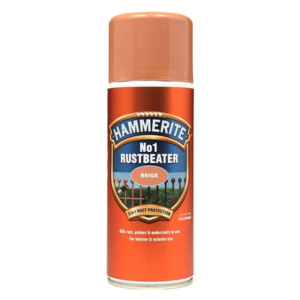 HAMMERITE NO.1 RUST BEATER BEIGE AERO 400ML