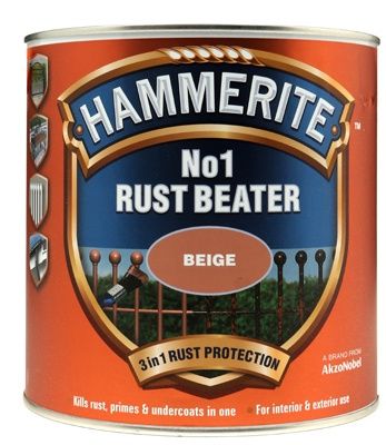 HAMMERITE NO.1 RUST BEATER BEIGE 1L
