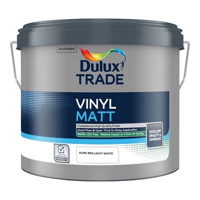 DULUX TRADE V/MATT PBW 10L