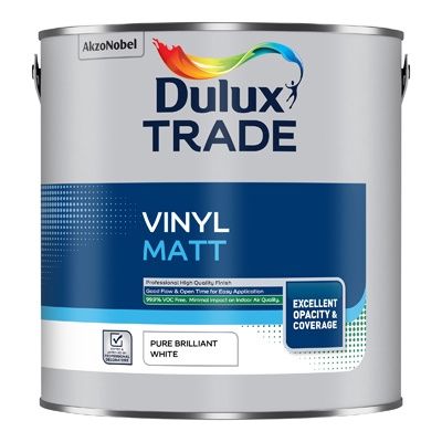 DULUX TRADE V/MATT PBW 2.5L