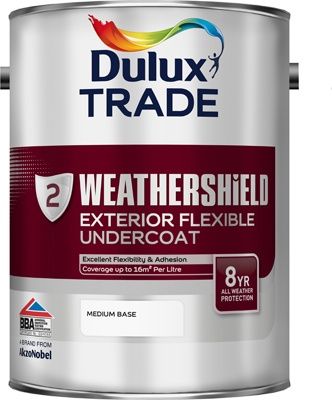 DULUX TRADE W/SHIELD EXT/UNDERCOAT MEDIUM BS 5L